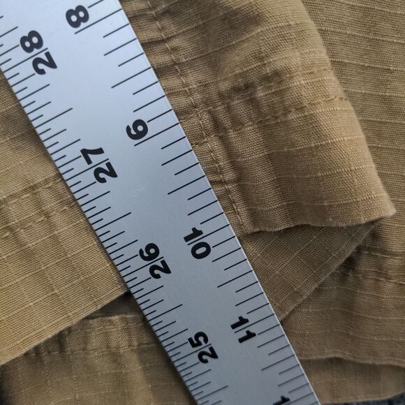 Field & Stream Mens Cargo Shorts Tan Size 36 Pockets Belt Loops Ripstop - Picture 5 of 11